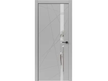 Геометрия Лофт светлый Зеркало графит