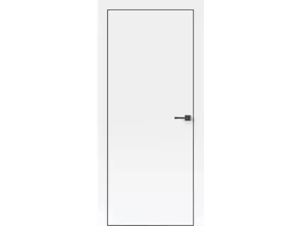 Прима Белый пвх Кромка АВS черная