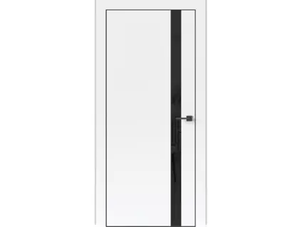 Прима Белый пвх Черный лакобель