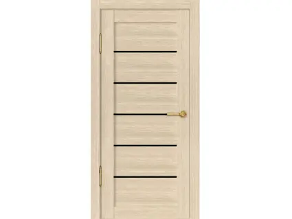 Рио Лиственница светлая Черный лакобель