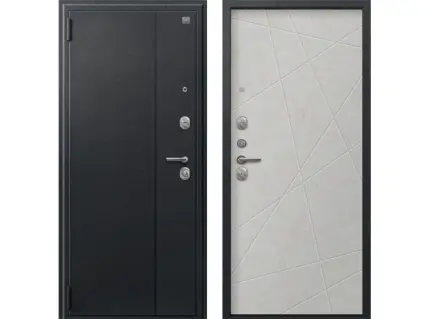 А-03 Черный сатин-Бетон светлый 2025