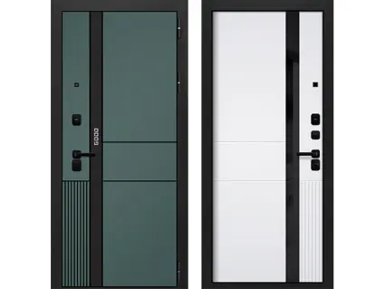 Гуд 3 Черный муар, Веллуто Верде - Веллуто Бьянко