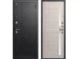 А-01 Черный сатин-Капучино 2025