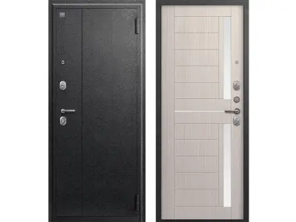 А-01 Черный сатин-Капучино 2025