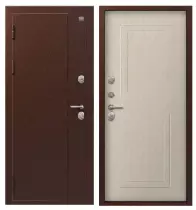 Т100 Медь антик - Лиственница светлая с терморазрывом 2025